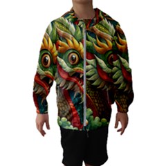 Chinese New Year – Year Of The Dragon Kids  Hooded Windbreaker