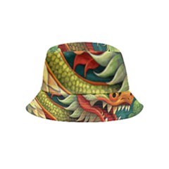 Chinese New Year – Year Of The Dragon Bucket Hat (kids) by Valentinaart