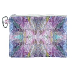 Blended Butterfly Canvas Cosmetic Bag (xl) by kaleidomarblingart