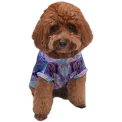 Blended Butterfly Dog T-shirt by kaleidomarblingart