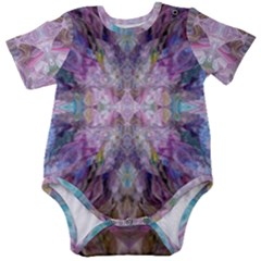 Blended Butterfly Baby Short Sleeve Bodysuit by kaleidomarblingart