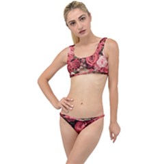 Pink Roses Flowers Love Nature The Little Details Bikini Set by Grandong