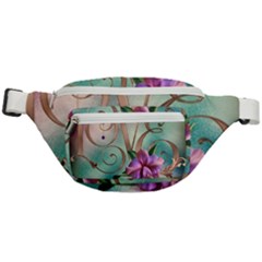 Love Amour Butterfly Colors Flowers Text Fanny Pack by Grandong