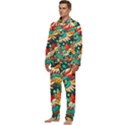 Chinese New Year – Year of the Dragon Men s Long Sleeve Velvet Pocket Pajamas Set View3