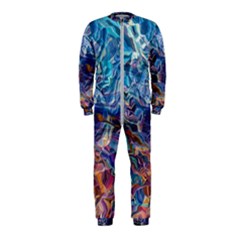 Kaleidoscopic Currents Onepiece Jumpsuit (kids) by kaleidomarblingart