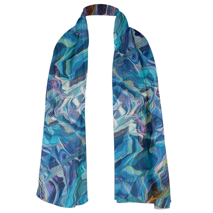 Kaleidoscopic currents Lightweight Scarf 