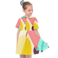 Bicycle, Geometric Figures, Art, Kids  Sailor Dress