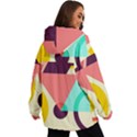 Bicycle, Geometric Figures, Art, Women s Ski and Snowboard Jacket View4