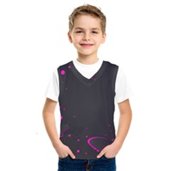 Butterflies, Abstract Design, Pink Black Kids  Basketball Tank Top by nateshop