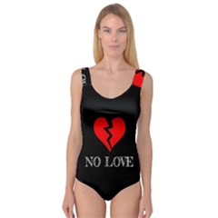 No Love, Broken, Emotional, Heart, Hope Princess Tank Leotard  by nateshop