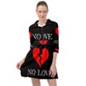 No Love, Broken, Emotional, Heart, Hope Mini Skater Shirt Dress View1