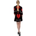 No Love, Broken, Emotional, Heart, Hope Mini Skater Shirt Dress View2