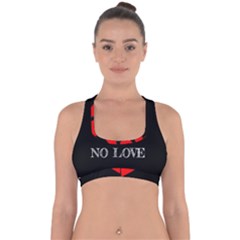 No Love, Broken, Emotional, Heart, Hope Cross Back Hipster Bikini Top  by nateshop