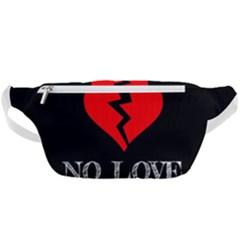 No Love, Broken, Emotional, Heart, Hope Waist Bag  by nateshop