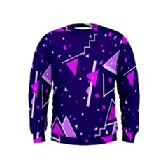 Triangles, Triangle, Colorful Kids  Sweatshirt