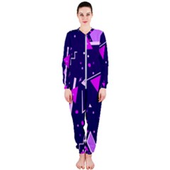 Triangles, Triangle, Colorful Onepiece Jumpsuit (ladies)