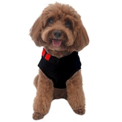 Abstract Black & Red, Backgrounds, Lines Dog Sweater by nateshop