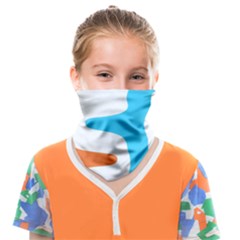 Warp Lines Colorful Multicolor Face Covering Bandana (kids) by Cemarart