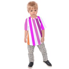 Colorful Multicolor Colorpop Flare Kids  Raglan T-shirt