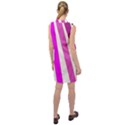 Colorful Multicolor Colorpop Flare Sleeveless Shirt Dress View2