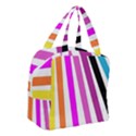 Colorful Multicolor Colorpop Flare Boxy Hand Bag View3