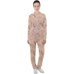 Lines Dots Pattern Abstract Art Casual Jacket And Pants Set by Cemarart