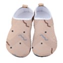 Lines Dots Pattern Abstract Art Women s Sock-Style Water Shoes View1