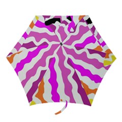 Warp Liquid Multicolor Kids Mini Folding Umbrellas by Cemarart