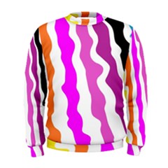 Warp Liquid Multicolor Kids Men s Sweatshirt by Cemarart