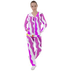 Warp Liquid Multicolor Kids Women s Tracksuit by Cemarart