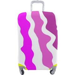 Warp Liquid Multicolor Kids Luggage Cover (large)