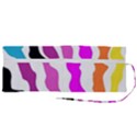 Warp Liquid Multicolor Kids Roll Up Canvas Pencil Holder (M) View2