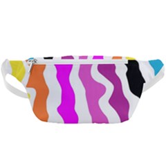 Warp Liquid Multicolor Kids Waist Bag 