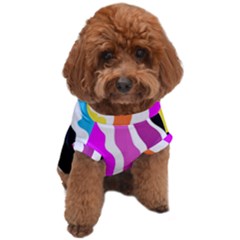 Warp Liquid Multicolor Kids Dog T-shirt by Cemarart