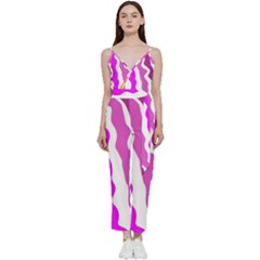 Warp Liquid Multicolor Kids V-neck Camisole Jumpsuit