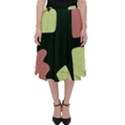 Elements Scribbles Wiggly Line Classic Midi Skirt View1