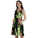 Elements Scribbles Wiggly Line Sleeveless Dress With Pocket View2