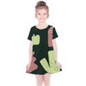 Elements Scribbles Wiggly Line Kids  Simple Cotton Dress View1