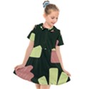 Elements Scribbles Wiggly Line Kids  Short Sleeve Shirt Dress View1