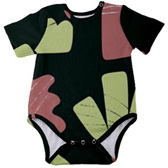 Elements Scribbles Wiggly Line Baby Short Sleeve Bodysuit by Cemarart