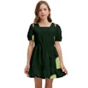 Elements Scribbles Wiggly Line Kids  Short Sleeve Dolly Dress View1