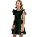 Elements Scribbles Wiggly Line Kids  Winged Sleeve Dress View2