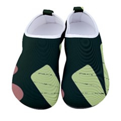 Elements Scribbles Wiggly Line Men s Sock-style Water Shoes by Cemarart