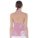 Elements Scribble Wiggly Lines Tie Back Tankini Top View2