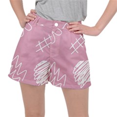 Elements Scribble Wiggly Lines Women s Ripstop Shorts