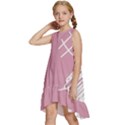 Elements Scribble Wiggly Lines Kids  Frill Swing Dress View2