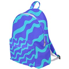 Purple Mint Turquoise Background The Plain Backpack by Cemarart