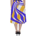 Print Pattern Warp Lines Classic Midi Skirt View2