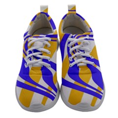 Print Pattern Warp Lines Women Athletic Shoes