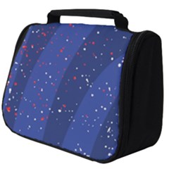 Texture Multicolour Ink Dip Flare Full Print Travel Pouch (big)